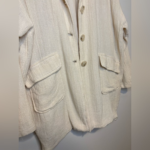 Noul Cotton and Linen Blazer - Picture 4 of 5